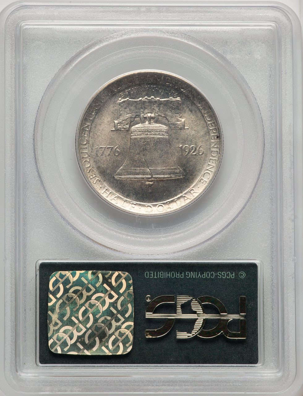 1926 50C Sesquicentennial Commemorative Silver PCGS MS65 (773706019)