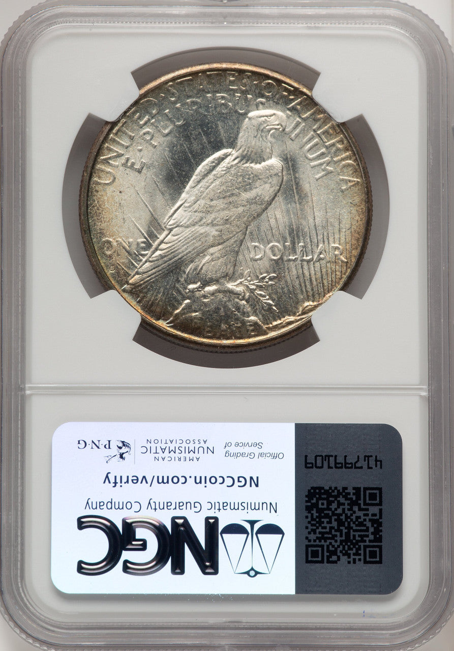1925-S Peace Dollar NGC MS65