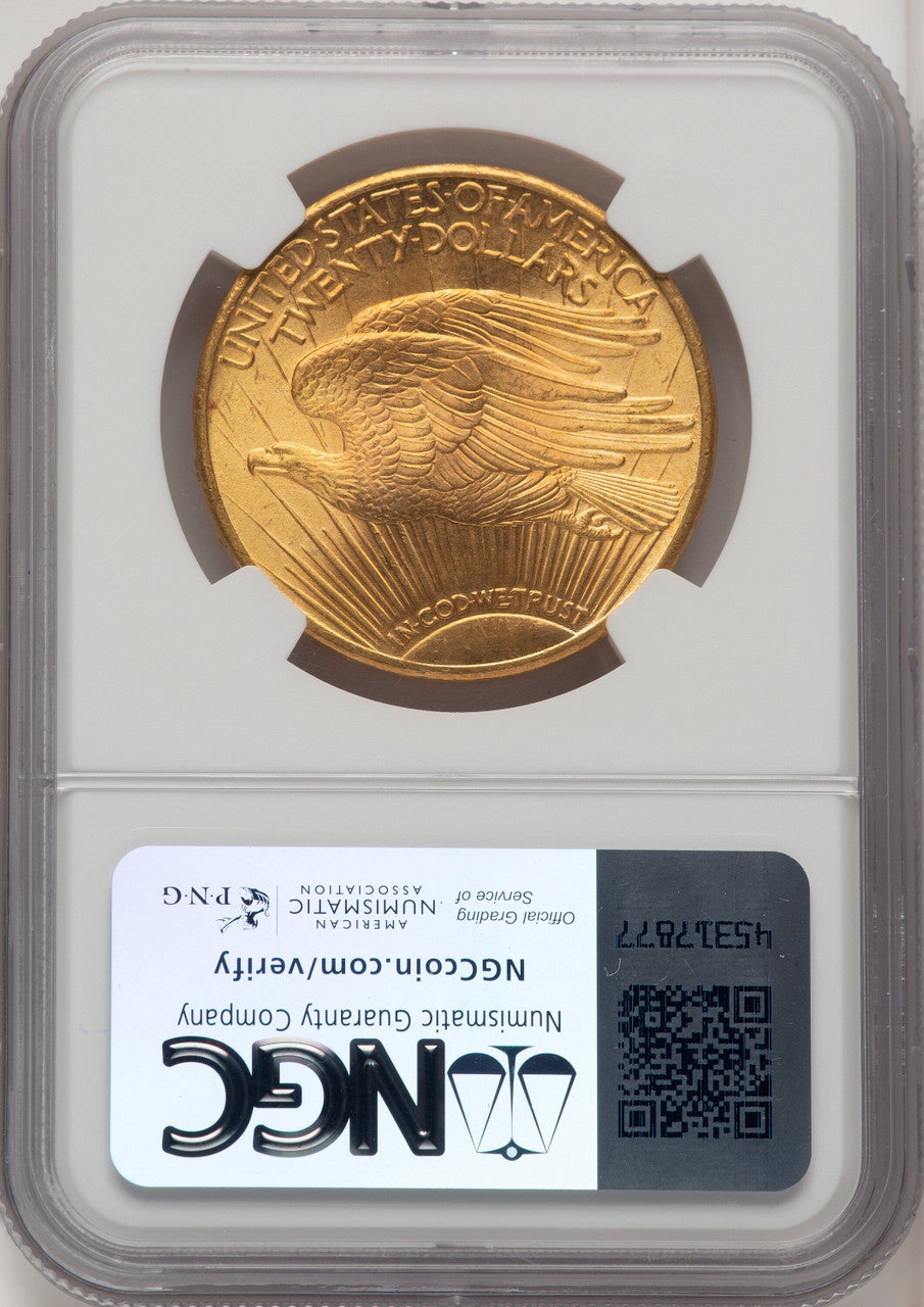 1925 $20 Saint-Gaudens Double Eagle NGC MS67 (773825002)