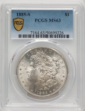 1885-S Morgan Dollar PCGS MS63 (773687033)