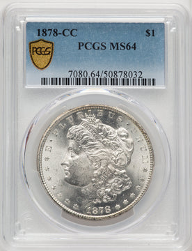 1878-CC Morgan Dollar PCGS MS64 (773687016)