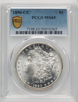 1890-CC Morgan Dollar PCGS MS65 (772950013)