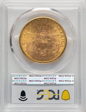 1889-S $20 Liberty Double Eagle PCGS MS63