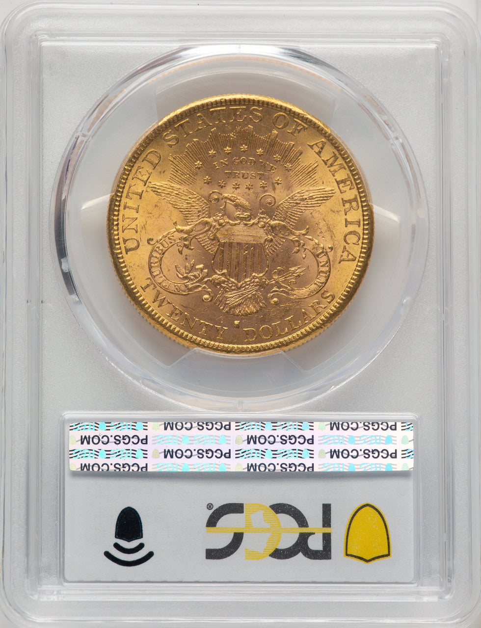 1889-S $20 Liberty Double Eagle PCGS MS63
