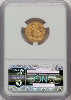 1913 $2.50 Indian Quarter Eagle NGC MS65