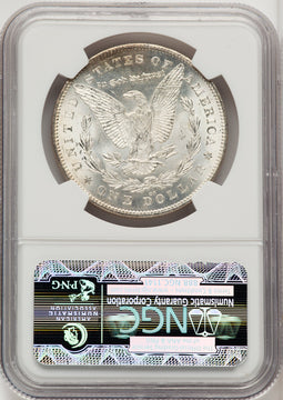 1880-CCVAM 7 8/7 Rev of 78 Morgan Dollar NGC MS64