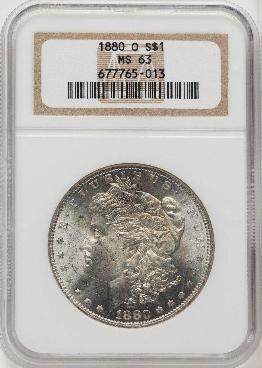 1880-O Morgan Dollar NGC MS63