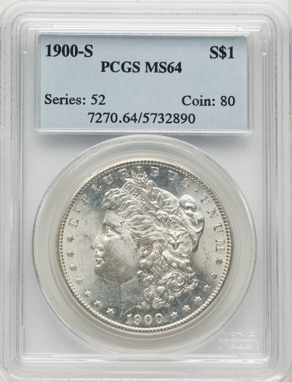 1900-S Morgan Dollar PCGS MS64