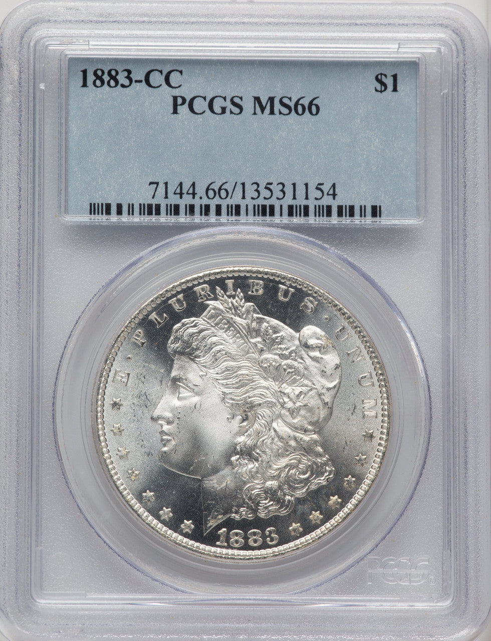 1883-CC Morgan Dollar PCGS MS66 (773666005)
