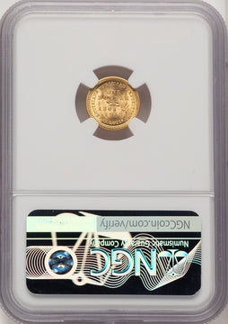 1903 G$1 JEFF Commemorative Gold NGC MS66 (773670012)