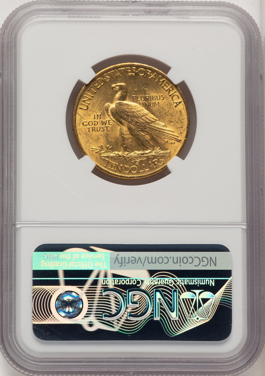 1915 $10 Indian Eagle NGC MS64 (774116003)