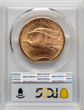 1925 $20 Saint-Gaudens Double Eagle PCGS MS66 (771337040)
