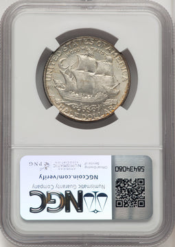 1935 50C Hudson CAC Commemorative Silver NGC MS66+