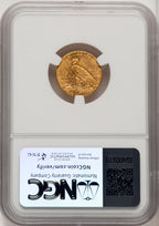 1914-D $2.50 Indian Quarter Eagle NGC MS64 (774153003)