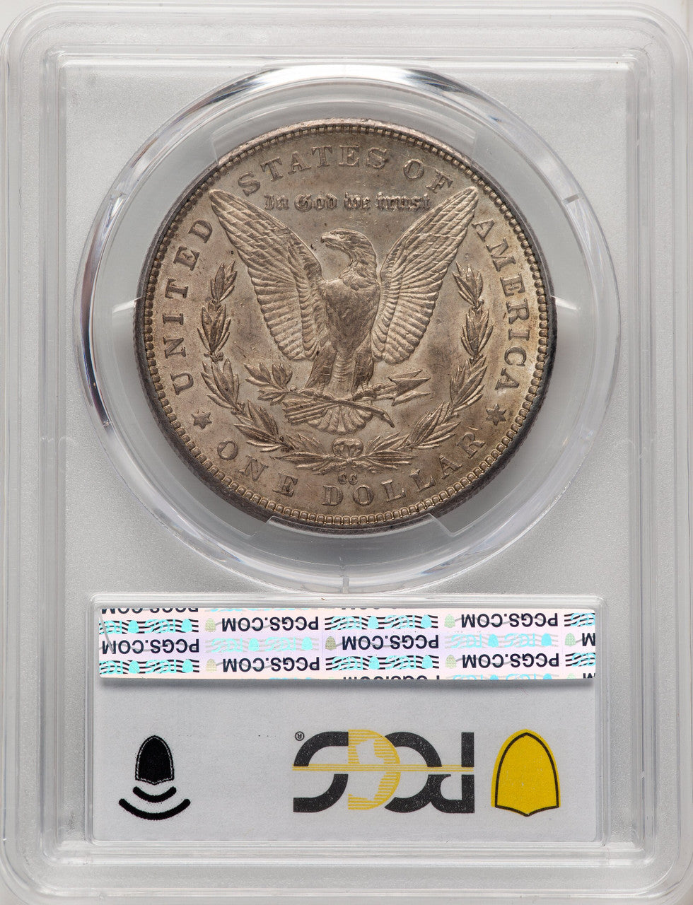 1890-CC Morgan Dollar PCGS AU58