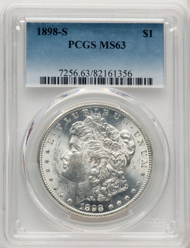 1898-S Morgan Dollar PCGS MS63