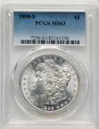 1898-S Morgan Dollar PCGS MS63