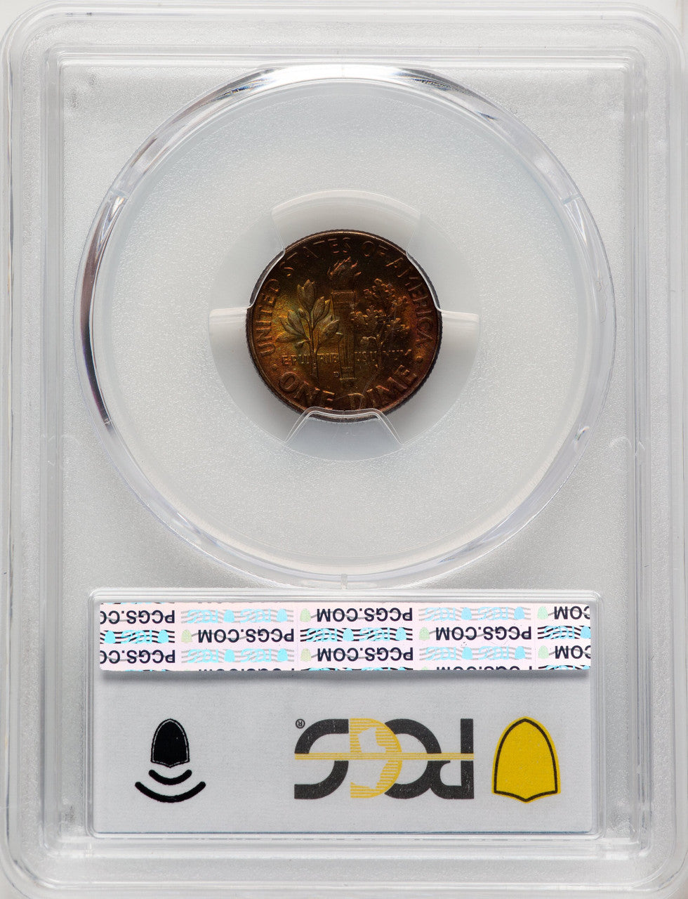1947-D 10C FB Roosevelt Dime PCGS MS68
