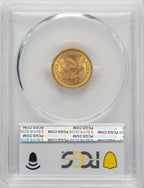 1893 $2.50 Liberty Quarter Eagle PCGS MS66+