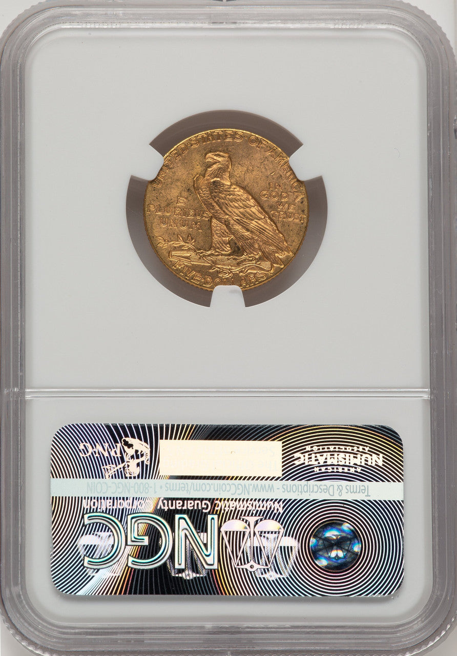 1909 $5 Indian Half Eagle NGC MS63 (505886152)