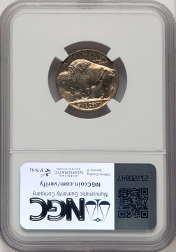 1929-D 5C Buffalo Nickel NGC MS66