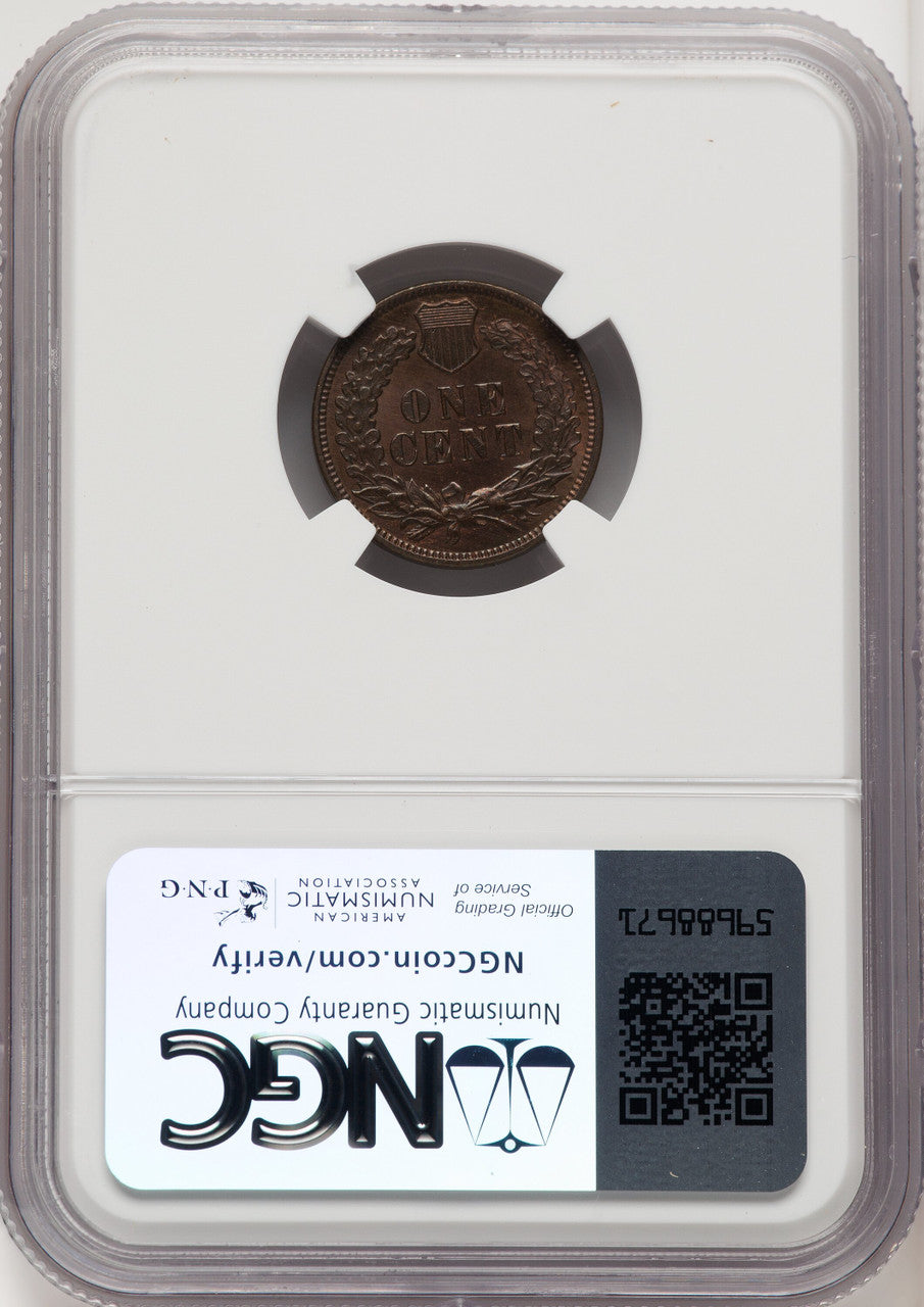 1876 1C BN Proof Indian Cent NGC PR66 (773179001)