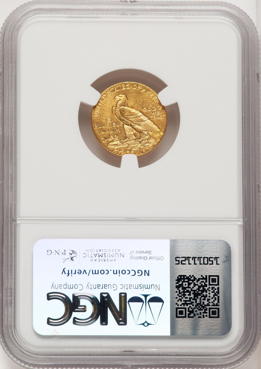1908 $2.50 Indian Quarter Eagle NGC MS61 (771542041)