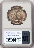 1937 50C Walking Liberty Half Dollar NGC MS67 (506944006)