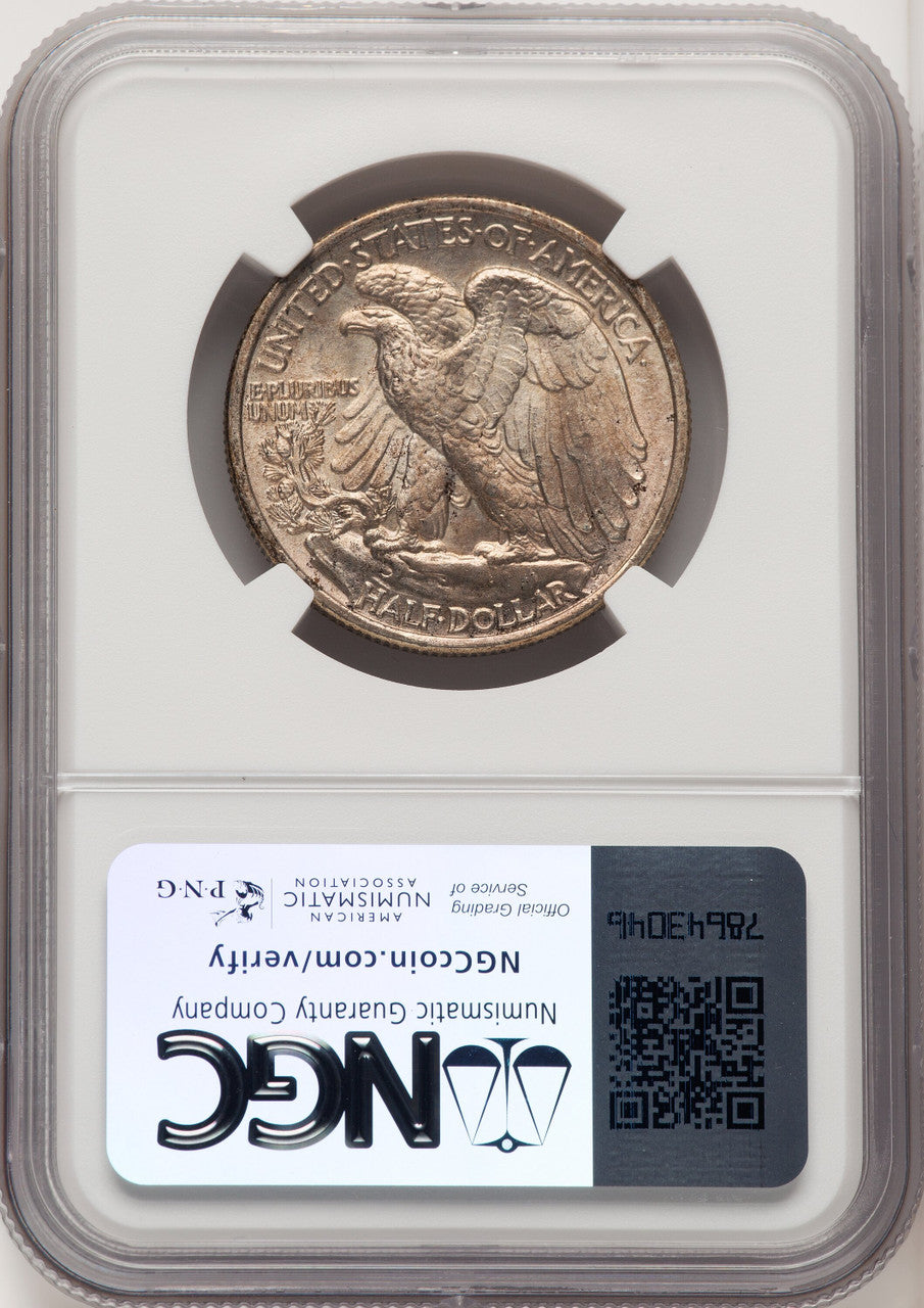 1937 50C Walking Liberty Half Dollar NGC MS67 (506944006)