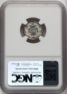 1869 10C CA Proof Seated Dime NGC PR65 (773303003)