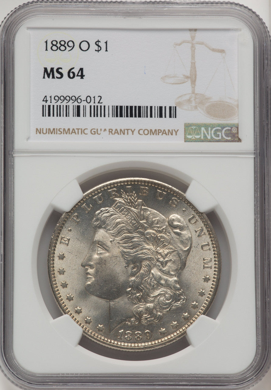 1889-O Morgan Dollar NGC MS64 (773299013)