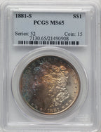 1881-S Morgan Dollar PCGS MS65