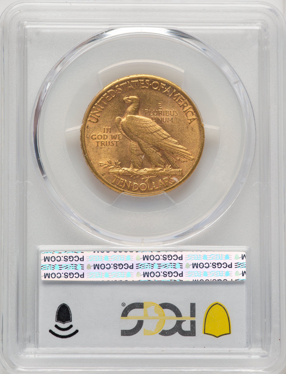 1909-S $10 Indian Eagle PCGS AU50