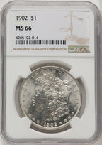1902 Morgan Dollar NGC MS66 (773473005)