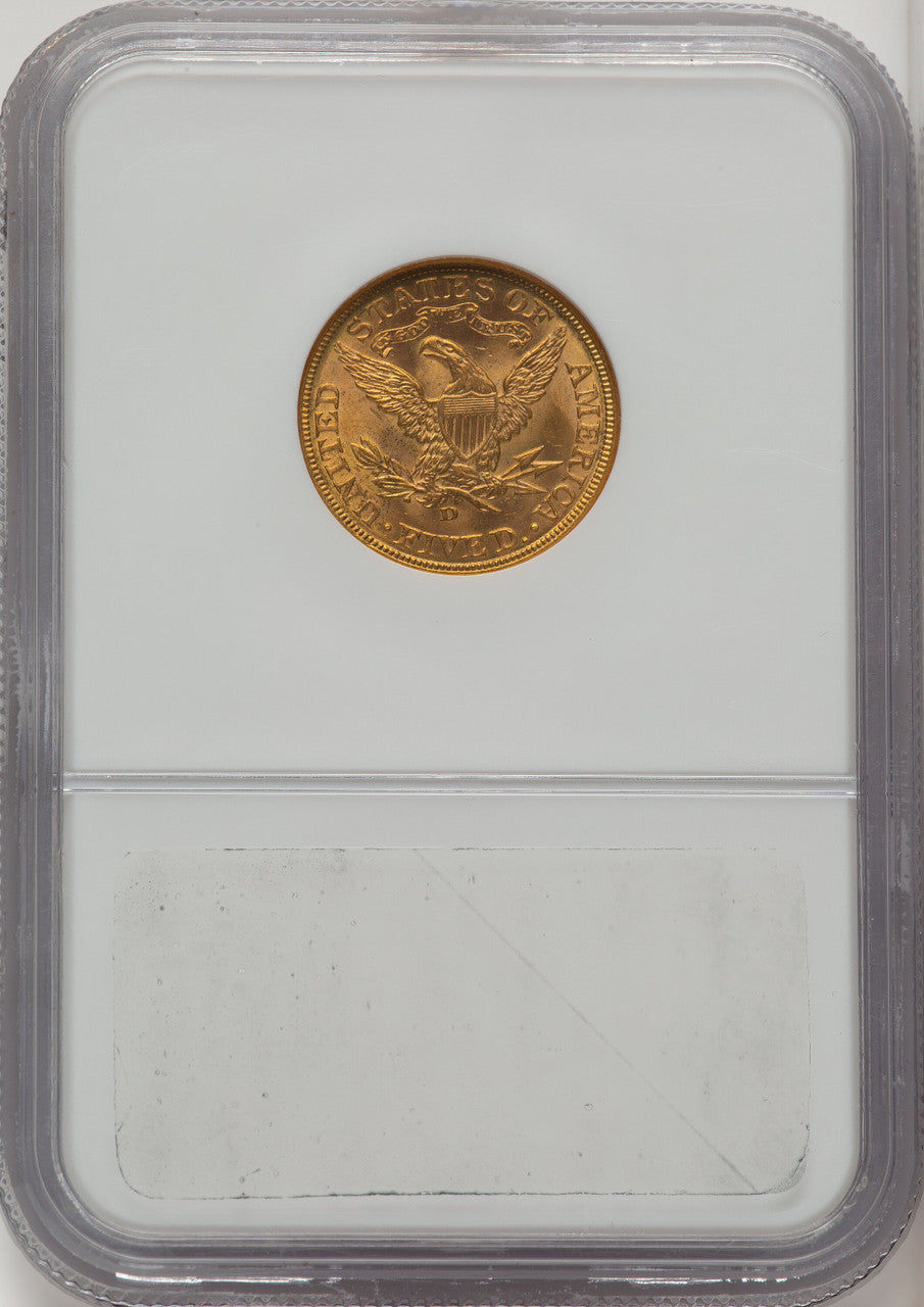 1906-D $5 Liberty Half Eagle NGC MS65