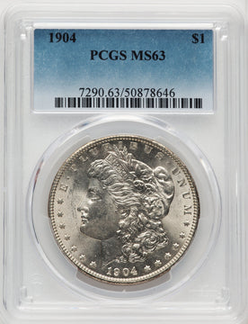 1904 Morgan Dollar PCGS MS63