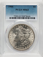 1904 Morgan Dollar PCGS MS63