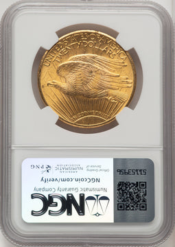 1924 $20 Saint CAC Saint-Gaudens Double Eagle NGC MS66+ (520180011)