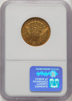 1804 $5 Small 8 Over Large 8 Early Half Eagle NGC MS61