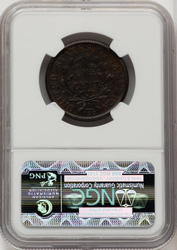 1807/6 1C S-273 Large Cent NGC MS62