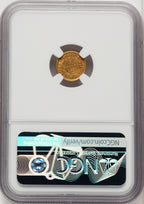 1850-C G$1 Gold Dollar NGC MS62