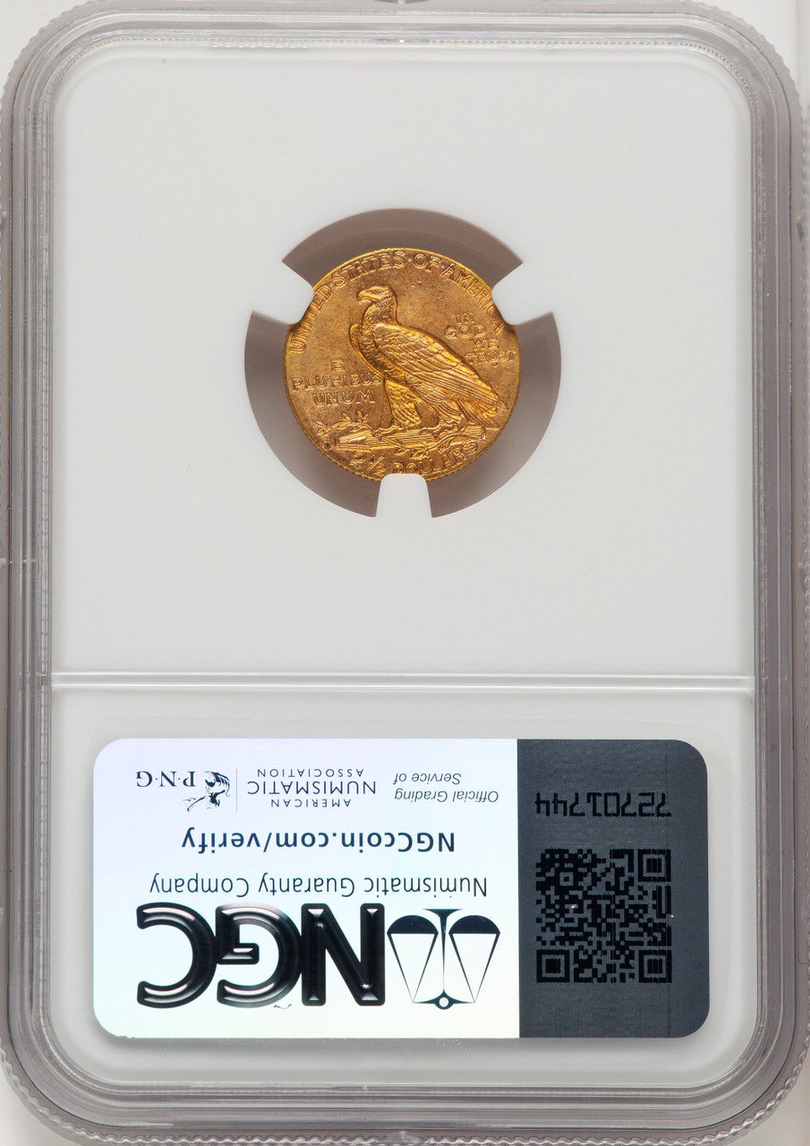 1914-D $2.50 Indian Quarter Eagle NGC MS64 (772935007)