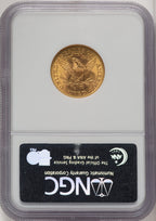 1901-S $5 Brown Label Liberty Half Eagle NGC MS65 (773428004)