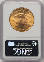 1927 $20 CAC Brown Label Saint-Gaudens Double Eagle NGC MS66