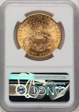 1901 $20 Liberty Double Eagle NGC MS64+ (506895050)