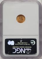 1851 G$1 Gold Dollar NGC MS65 (506637042)
