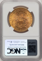 1901 $20 Liberty Double Eagle NGC MS64+