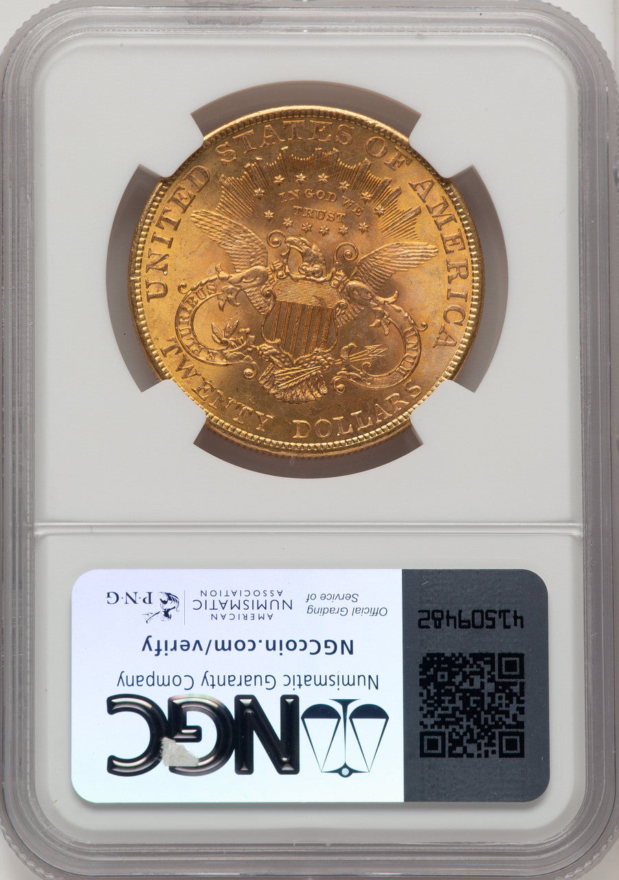 1901 $20 Liberty Double Eagle NGC MS64+