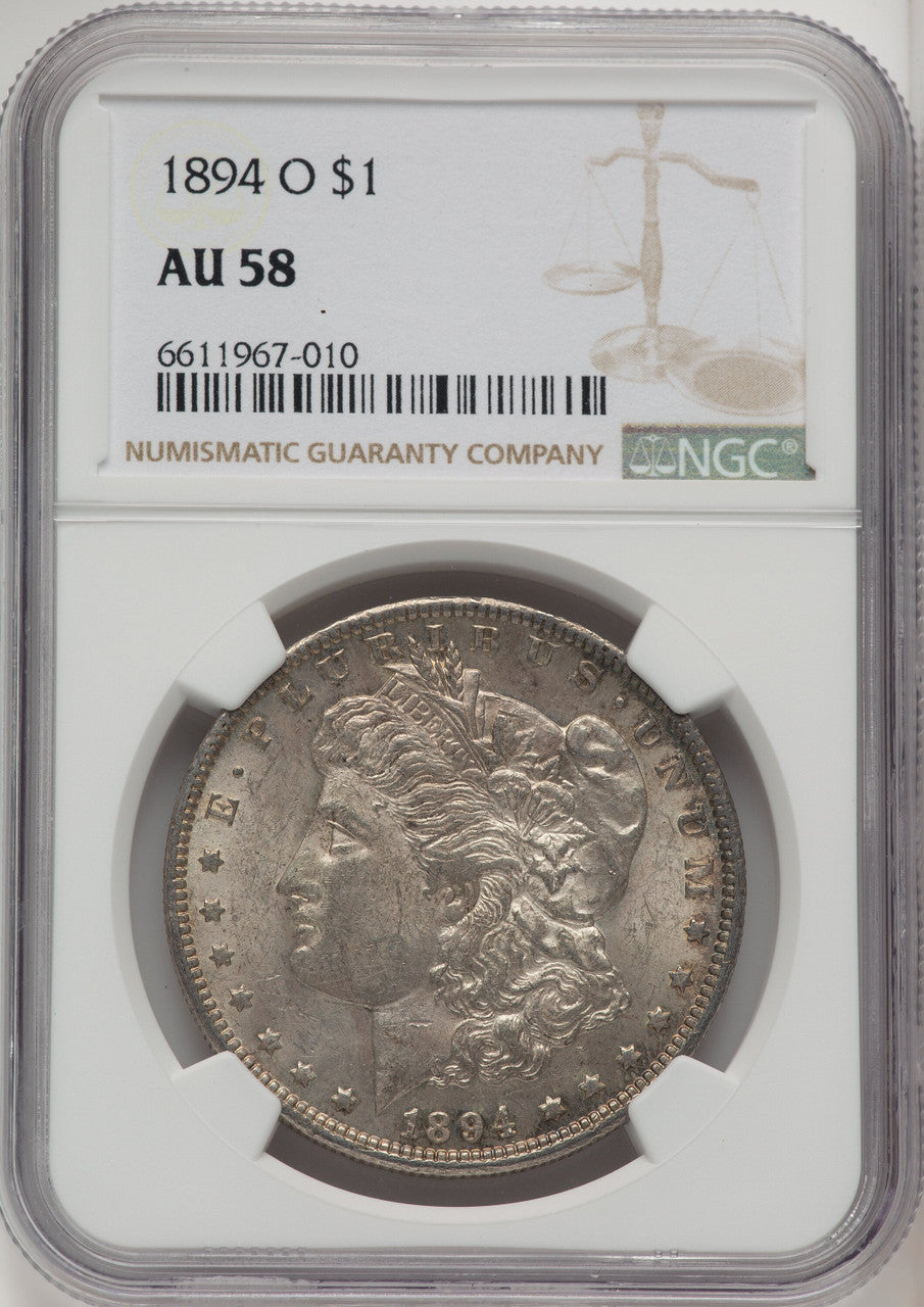 1894-O Morgan Dollar NGC AU58 (773697006)