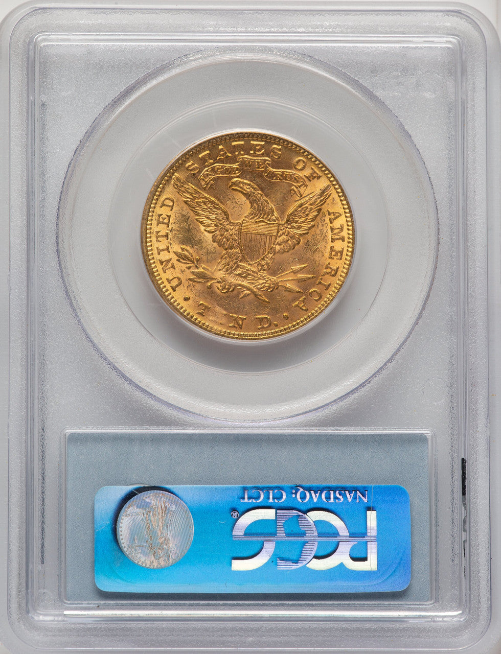 1881 $10 CAC Liberty Eagle PCGS MS63